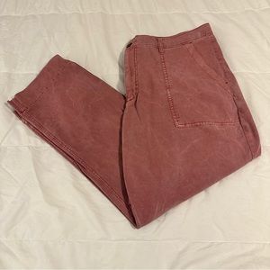 Old Navy High-Waisted Straight Canvas Workwear Pants